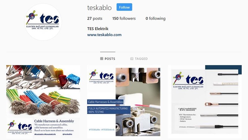 Instagram Sayfamz Takip Edebilirsiniz @TESKablo